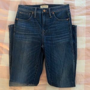 Madewell High Rise Skinny Jeans